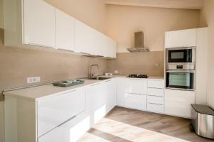 Kuchyň nebo kuchyňský kout v ubytování Villa Margidore