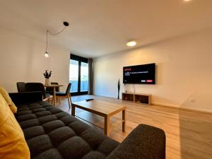 TV a/nebo společenská místnost v ubytování Vivien Modern City