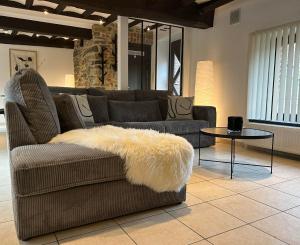 Prostor za sedenje u objektu L AUBERGE DE l Entre Potes Scandinavia