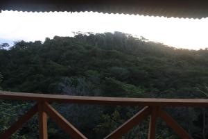 a view from the deck of a mountain at Konsenda San Blas in Chepo