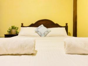 Postel nebo postele na pokoji v ubytování Unakuruwa Ravenala Homestay