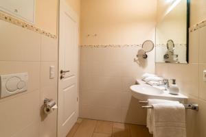 Koupelna v ubytování Hafendomicil Appartement WH09 - Dachs