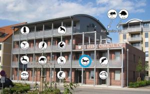 Budova, kde se apartmán nachází