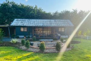 Zahrada ubytování Skugga Farm Cabin