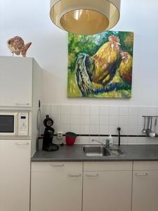 Kuchyň nebo kuchyňský kout v ubytování Ostrea 4