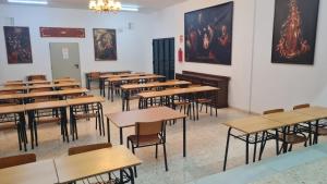 Restaurace v ubytování ALBERGUE LA TIÑOSA