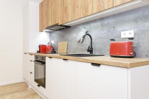 Kuchyňa alebo kuchynka v ubytovaní Luxury Apartments STUD - VB