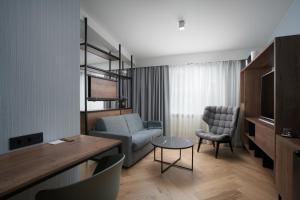Istumisnurk majutusasutuses Hotel Klaustur