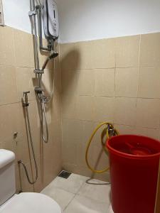 Koupelna v ubytování Landed Corner-Lot Townhouse Homestay GG Greenwood Gombak