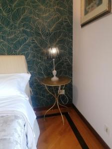 Posteľ alebo postele v izbe v ubytovaní B&B Buon Cammino Tuscia Viterbo - colazione inclusa - convenzionato con impianti termali