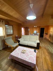 A bed or beds in a room at Casas Guemon