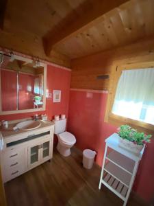 A bathroom at Casas Guemon