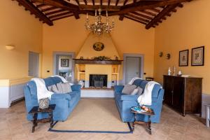 Posezení v ubytování Agriturismo Podere La Rocca