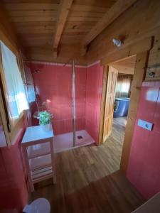 A bathroom at Casas Guemon