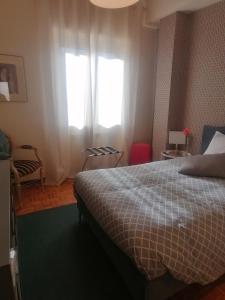 Posteľ alebo postele v izbe v ubytovaní B&B Buon Cammino Tuscia Viterbo - colazione inclusa - convenzionato con impianti termali