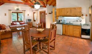 Kuchyň nebo kuchyňský kout v ubytování Graz Hauser Apart y Cabañas