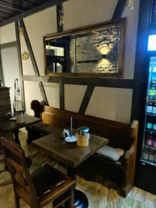 Posezení v ubytování Hotel b&b altes hinterhäusel