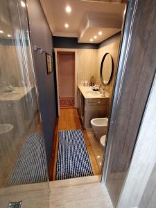 Kúpeľňa v ubytovaní B&B Buon Cammino Tuscia Viterbo - colazione inclusa - convenzionato con impianti termali