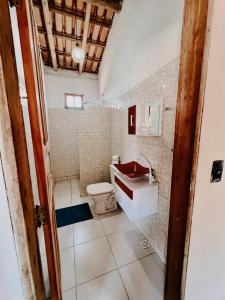 Et badeværelse på Casa Mar