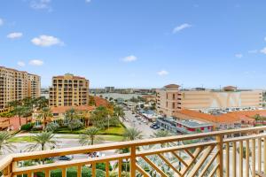 a view of a city from a balcony at Sandpearl unit 757 in Clearwater Beach +11 photos