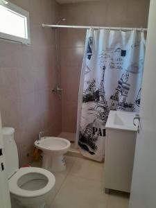 Et badeværelse på Alojamiento Mi casita