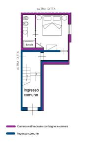 The floor plan of Il Sogno