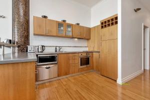 Kjøkken eller kjøkkenkrok på AWSA Waterfront Get Away (4018)