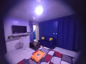 TV a/nebo společenská místnost v ubytování Impeccable 1-Bed Apartment