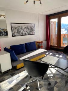 Posezení v ubytování Les Balcons d'Edelweiss