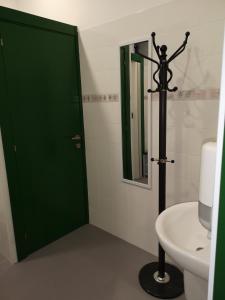 Koupelna v ubytování Hostel de las Facultades