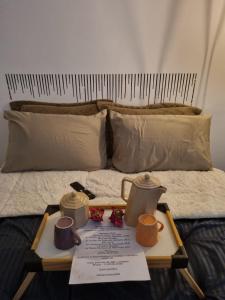 Postel nebo postele na pokoji v ubytování Tropicália