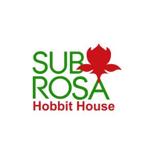 a logo for a hibiki house at Sub Rosa in Balatonfenyves