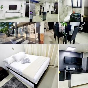 Kuchyň nebo kuchyňský kout v ubytování Apartamento Moderno, Confortable y Central