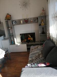 TV a/nebo společenská místnost v ubytování Apartman Mila
