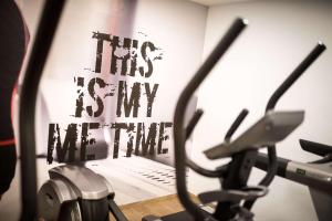 Posilňovňa alebo fitness centrum v ubytovaní htop Amaika & SPA 4Sup - Adults Only #htopBliss