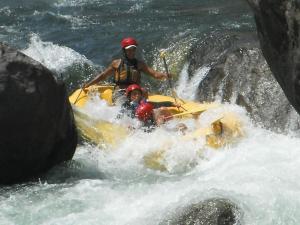 Majutusasutuse Jungle River Lodge külastajad