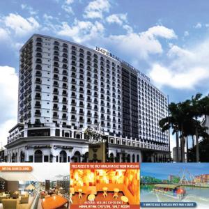 a rendering of a large hotel building at Imperial Heritage Hotel Melaka I City Centre I Free Himalayan Salt Room Access I Free Wifi I Free Parking in Malacca