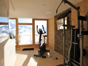 Chalet rénové avec spa, hammam, sauna et jacuzzi - 12 pers - centre Avoriaz - FR-1-314-231 피트니스 센터 또는 시설