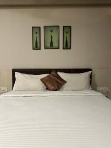 Кровать или кровати в номере Weekend Address
