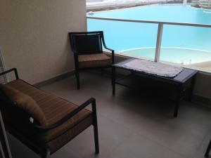 Departamento Resort Laguna del Mar 휴식 공간