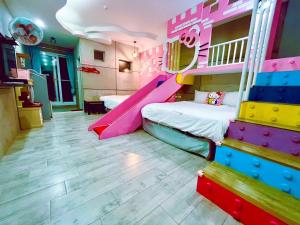 Postel nebo postele na pokoji v ubytování Kenting Bayview Hotel