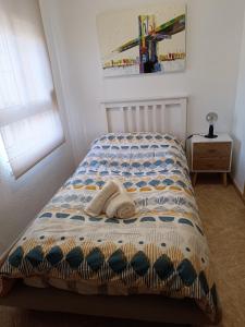 Posteľ alebo postele v izbe v ubytovaní Apartamento Velázquez