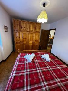 Ca’Dolcino relax in Valchiavenna客房内的一张或多张床位