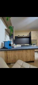 Kuchyň nebo kuchyňský kout v ubytování KALGHEROS Luxury Rooms