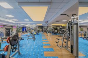 Fitnesscentret og/eller fitnessfaciliteterne på ApartHotel RIN Grand Residence