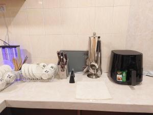スクダイにあるPandaHomestay28のキッチン(コーヒーメーカー、調理器具付) +29枚の写真