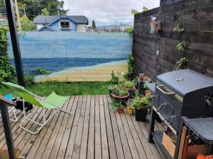Αίθριο ή υπαίθριος χώρος στο Casa en condominio con terraza a 5 min del centro