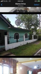 a picture of a house with a fence in front of it at Tropical Gavilla 