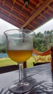 Nápoje v ubytování Chalé Mirante Da Guapiara + 37 fotografií