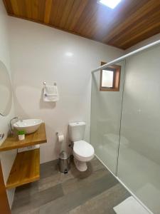 Koupelna v ubytování Hospedagem Casa Lorenzi 3